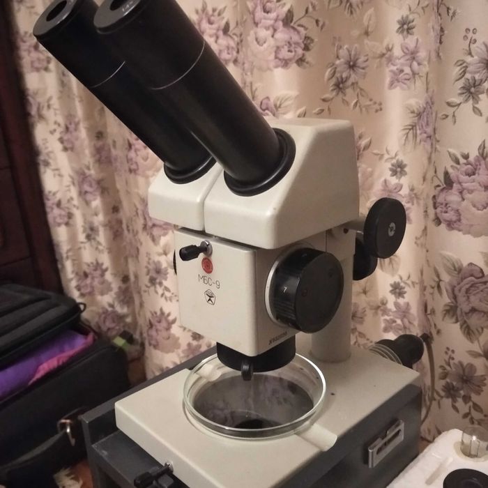 Микроскоп МБС-9 весь комплект