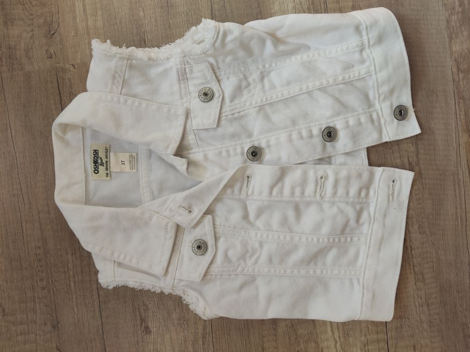 Джинсовая жилетка для девочки