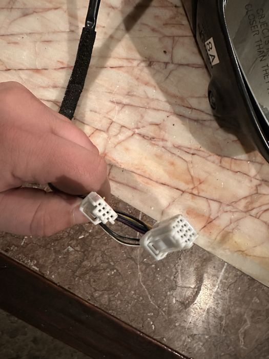 Зеркало правое ниссан лиф nissan leaf ze1 ze01 2 2020 камера зоны usa