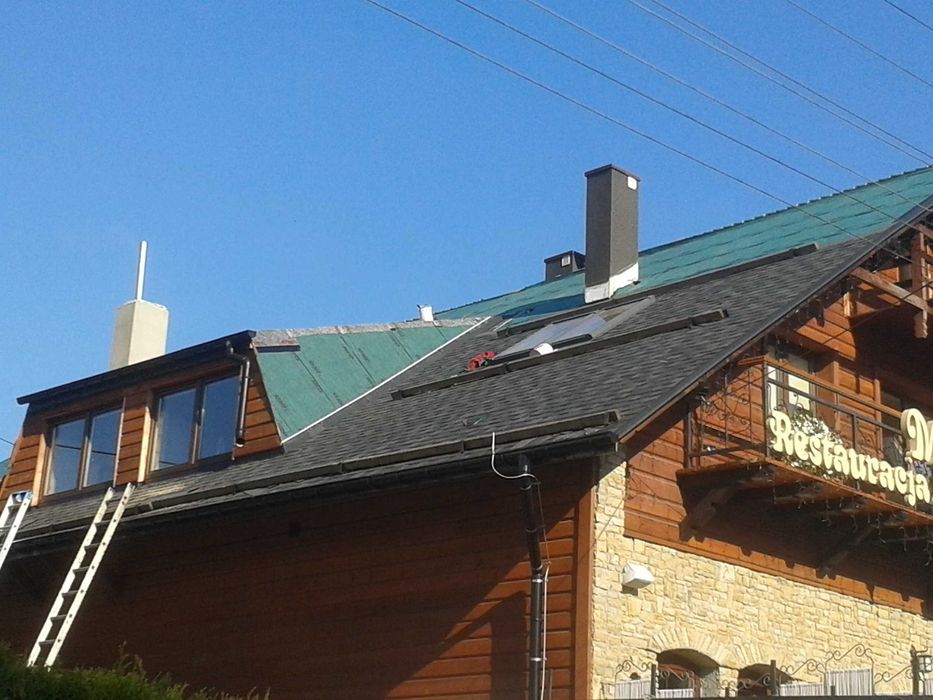 usługi dekarskie dachy remonty dachów rynny okna dachowe wycena gratis