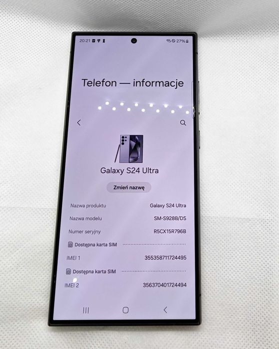 Ideał Samsung Galaxy S24 Ultra 5G 12GB / 1TB SM-S928B/DS Titanium Blue (niebieski) + ze sklepu Samsung, bez możliwości blokady ratalnej + rosz. gwar.