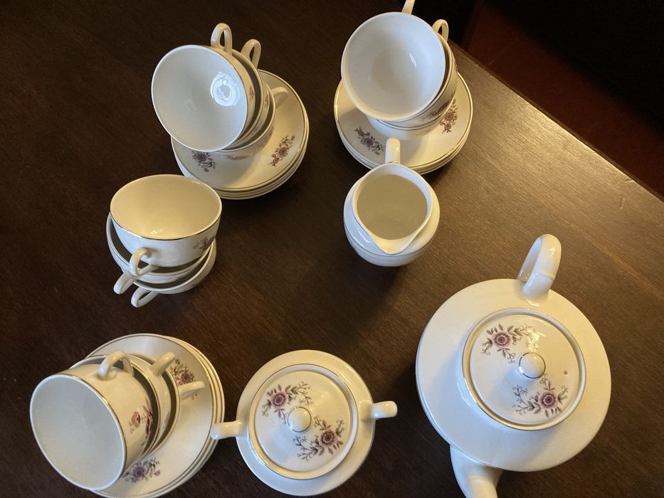 Conjunto de chá completo fábrica de sacavem