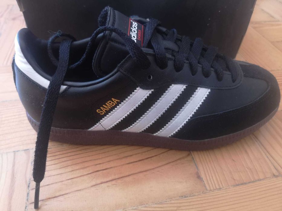 tênis ADIDAS Samba 37,5 preto  - 100% novos, nunca usados