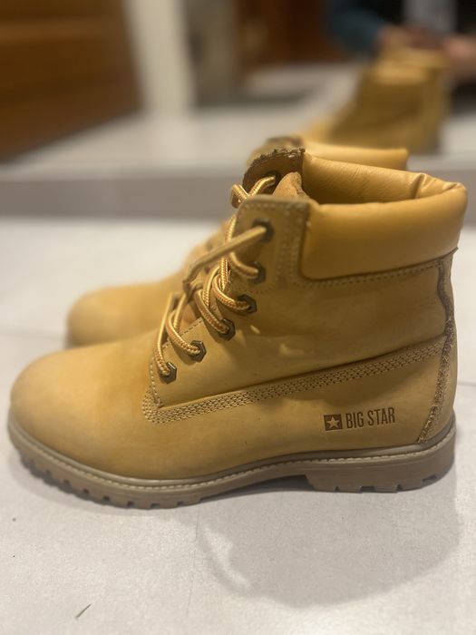 Trapery Big Star skorzane 40 jak nowe
