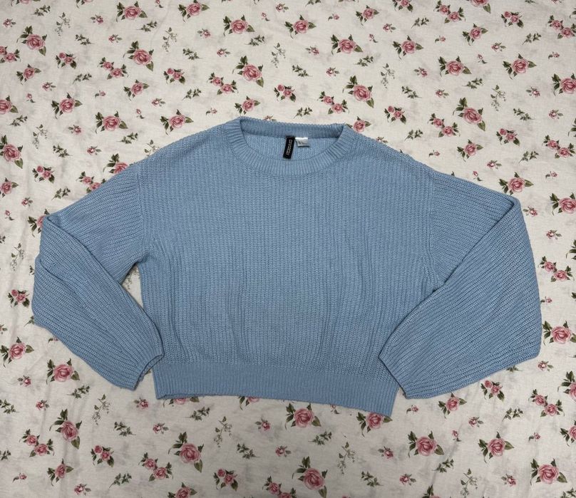 Светр ніжно-блакитного кольору H&M s розміру