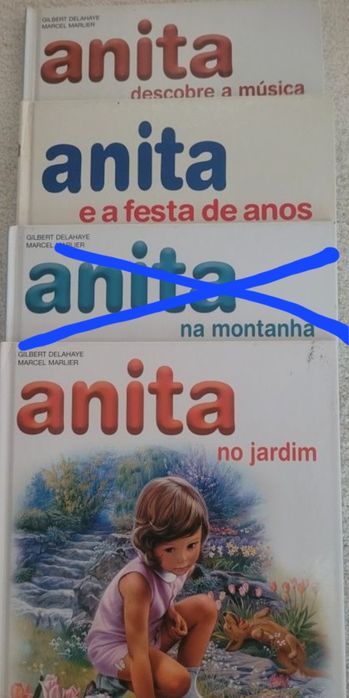 Livros Anita - diversos