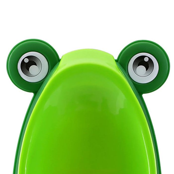 Urinol em forma de sapo para criança
