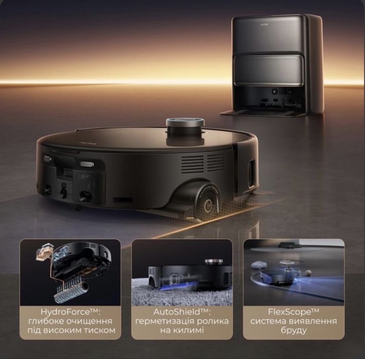 Робот пилосос MOVA Z60 Ultra Roller Complete, мова Z 60, НОВИЙ, ОРИГІНАЛ пилосос робот