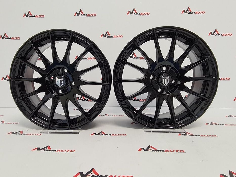 Jantes Fox FX004 Preto Brilho 16 (4x100)