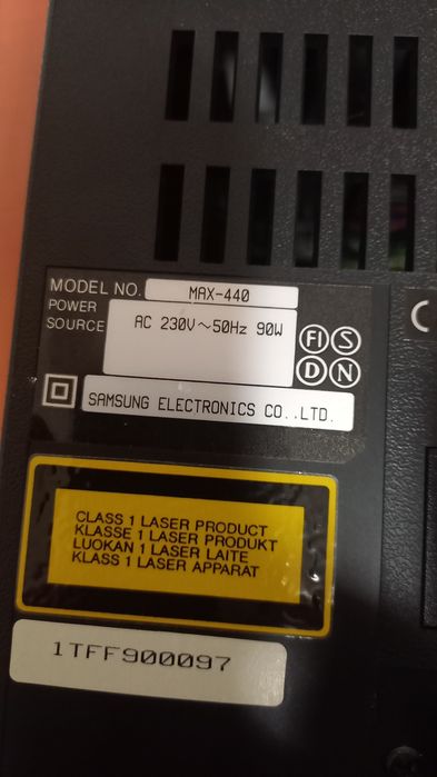 Wieża Samsung MAX-440