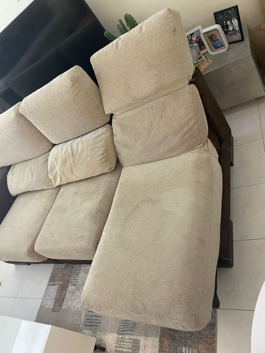 Sofá 3 lugares reclinavel