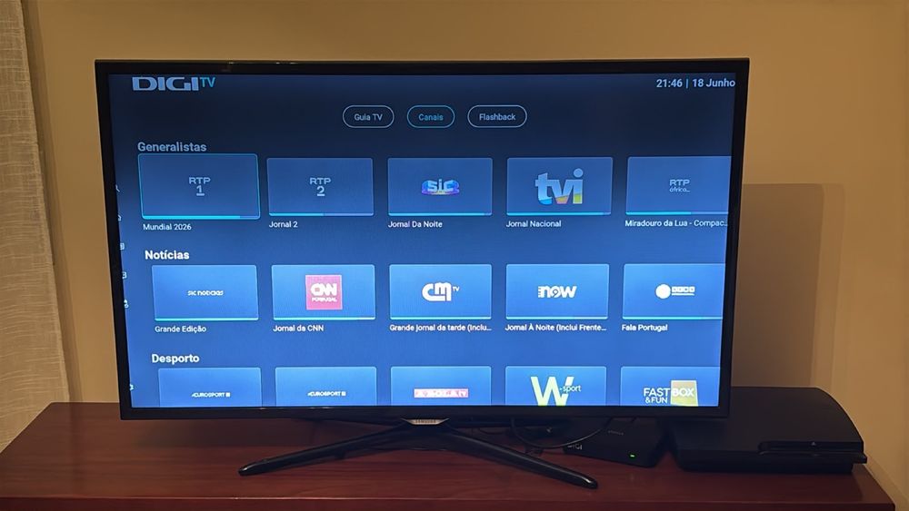 TV Samsung - 43” Full HD Smart TV