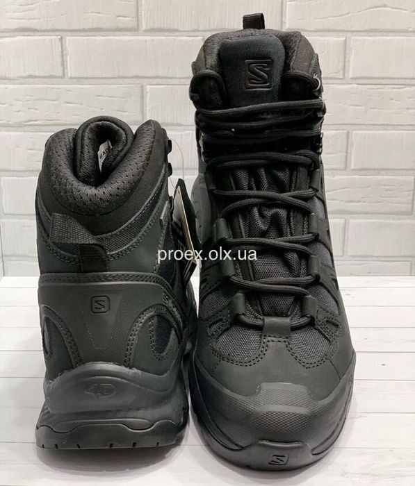 SALOMON Quest 4D Forces 2 Black | Тактические ботинки | GTX | ВСУ, полиция
