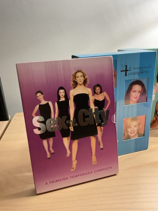 1, 3, 4 e 5 temporada do Sex and the City