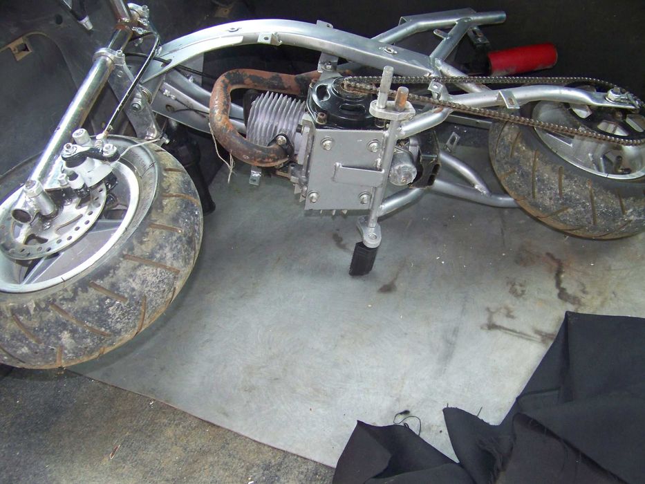 mini moto para peças ou para completar