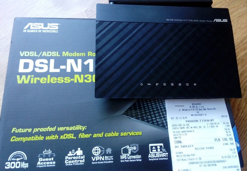 Router Asus DSL-N16 ADSL