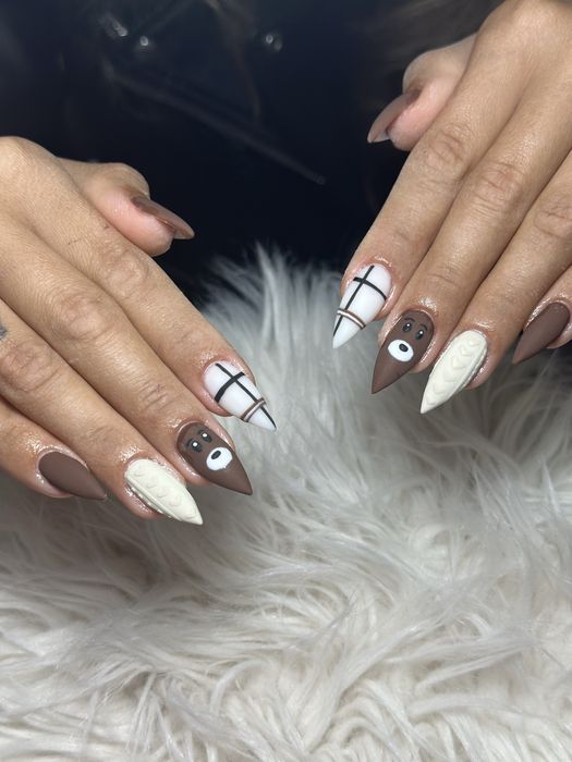 Unhas de gel, pedicure