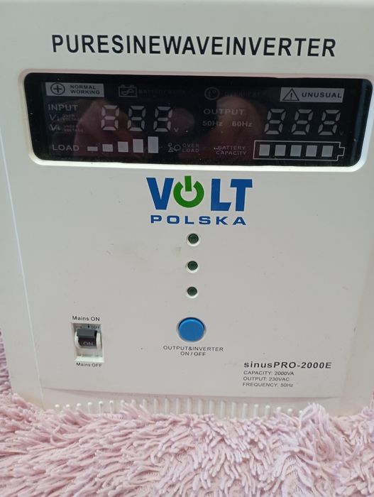 12v/220v.2000вт.Робочий-Преобразователь