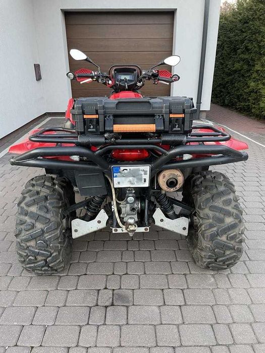 Suzuki KingQuad 750, zarejestrowany