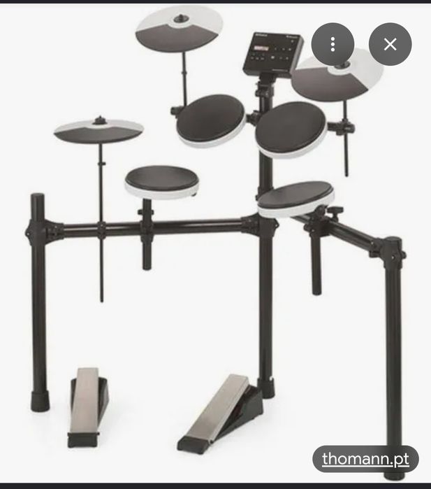Bateria eletrónica roland TD-02 mais acessórios (novo)