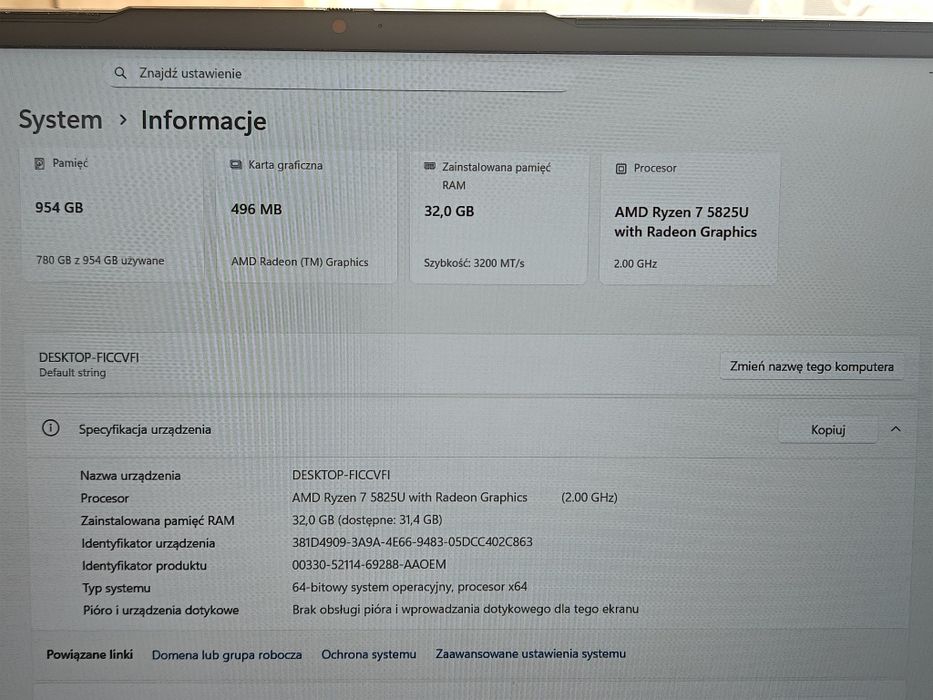 Ninkear A 15 PLUS-32GB , 1TB , RYZEN 7