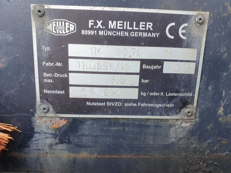 Mercedes Actros 2545 hakowiec Meiller