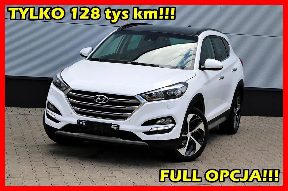 Hyundai Tucson 1.6 T benz. Automat 4WD najbogatsza wersja
