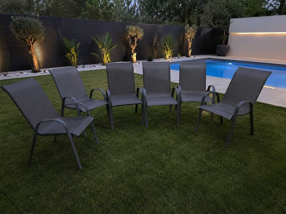 6 Cadeiras de Jardim Apenas 40euros