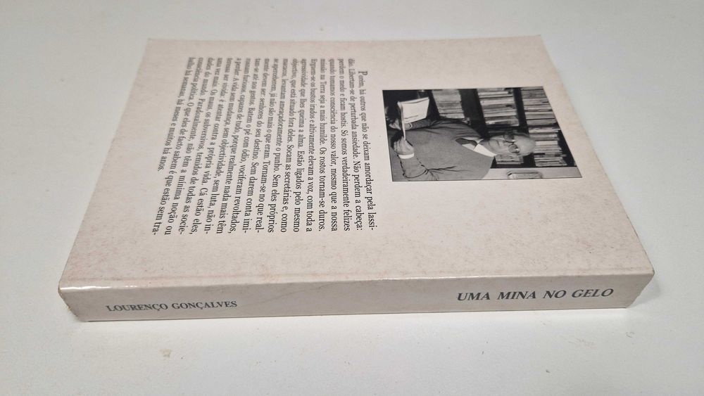Livro Uma Mina no Gelo de Lourenço Gonçalves