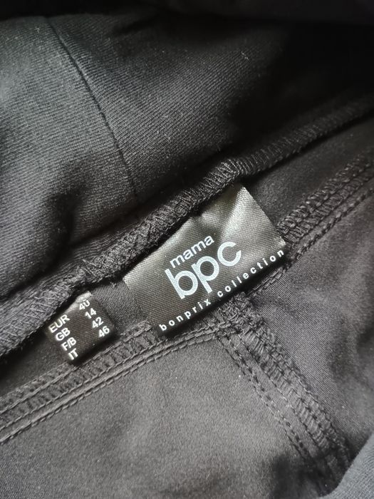 Spodnie ciążowe czarne