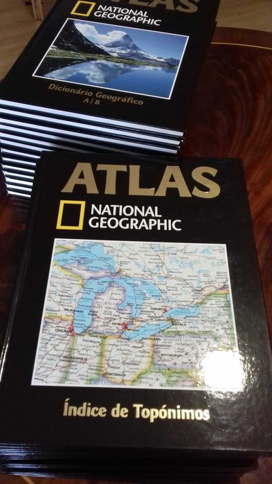 Atlas National Geographic (21 livros)