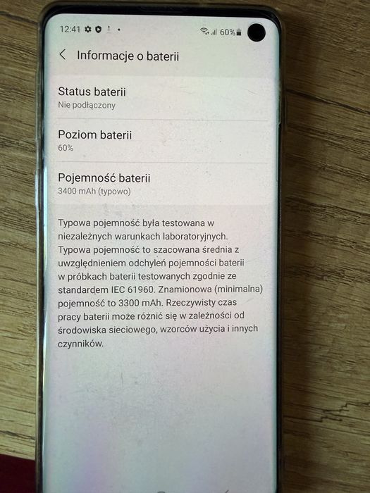 Samsung S10 - jak nowy