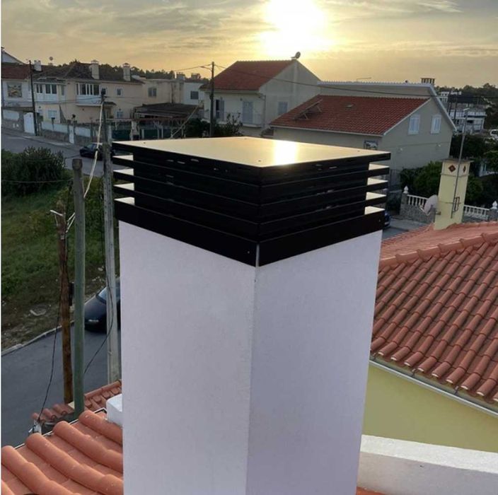 Chaminé em Inox ou Aço galvanizado