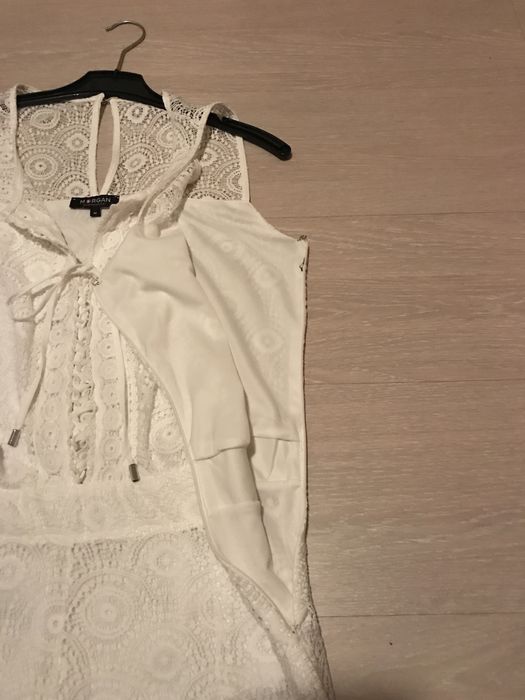 Macacão branco Morgan