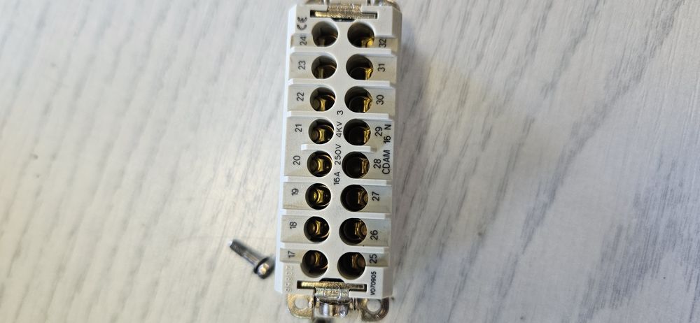 Złącze tyco electronics ha 16 sitsb 1-16