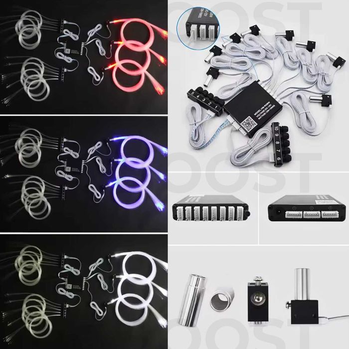 Модульное Звездное Небо + Кометы (2300 точек) в потолок любого авто