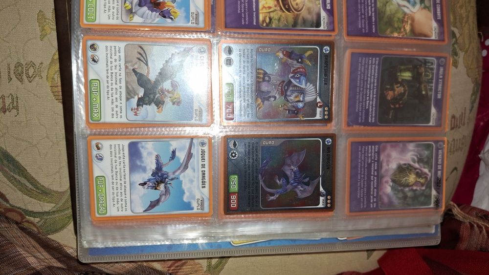 Invizimals nova aliança colecção cartas