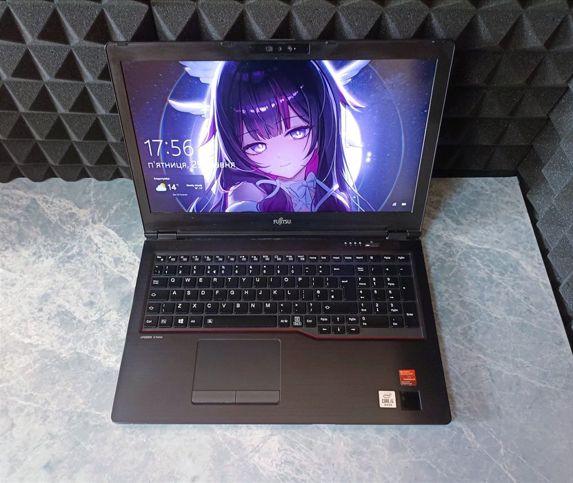 Ігровий ноутбук Fujitsu / intel  i5-10 / DDR4 8GB / SSD nvme m2 256GB