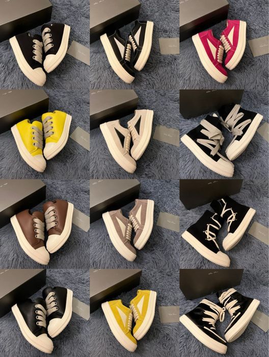 Rick Owens/Ramones/Jumbo/Drkshdw/Vintage/Geobasket/Abstract/Puffer