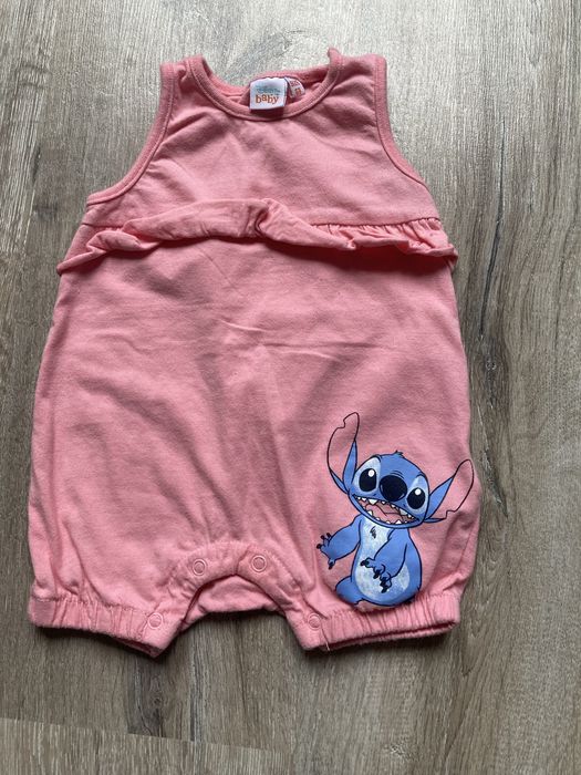Rampersy różowe Disney Baby rozm. 68/ stan bdb