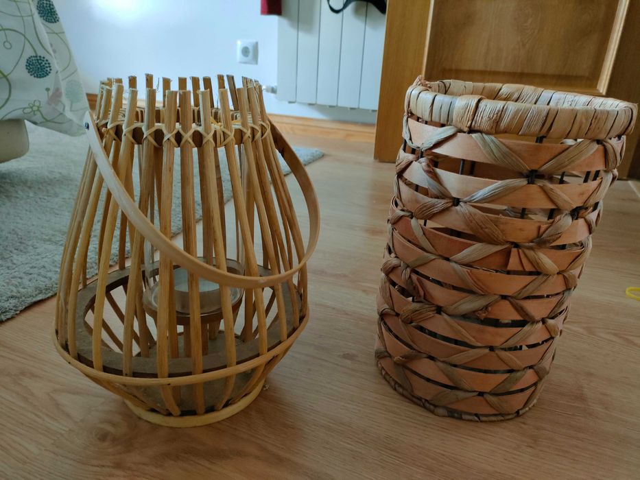 Bamboo/Rattan Candle Lanterns64861388710145121
