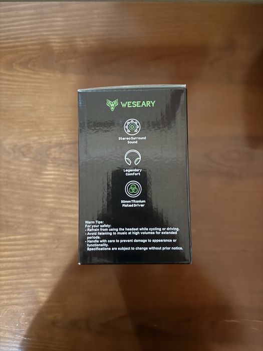 Weseary WG1 Wireless Gaming Headset