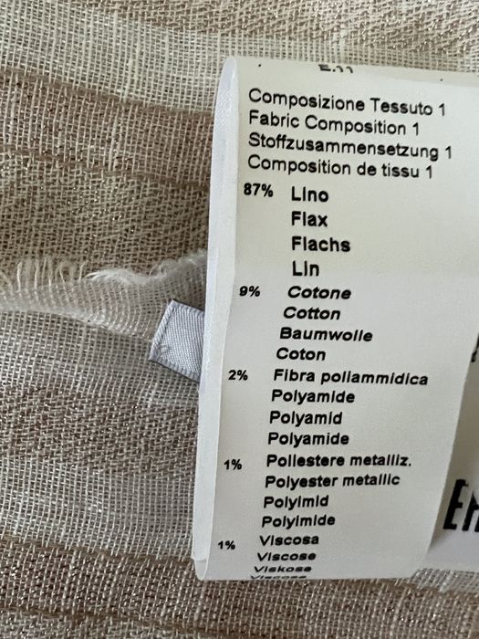 Новий шарф PESERICO льон