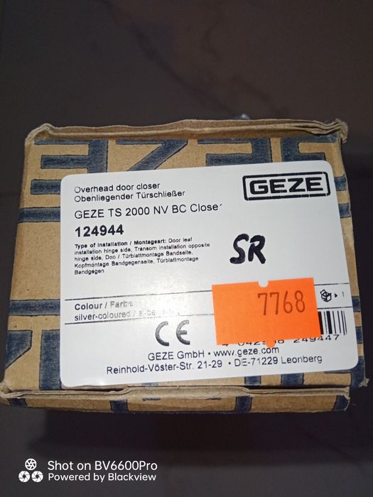Samozamykacz GEZE TS 2000 NV BC