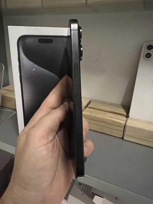  iPhone 15 Pro Max 256gb Black Titanium Neverlock Ідеальний стан