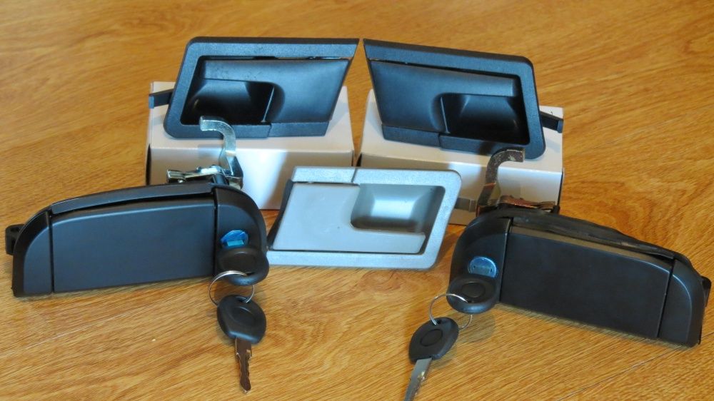 Ручка замок ролики дверей задних боковых Фольксваген Т4 T4 Transporter