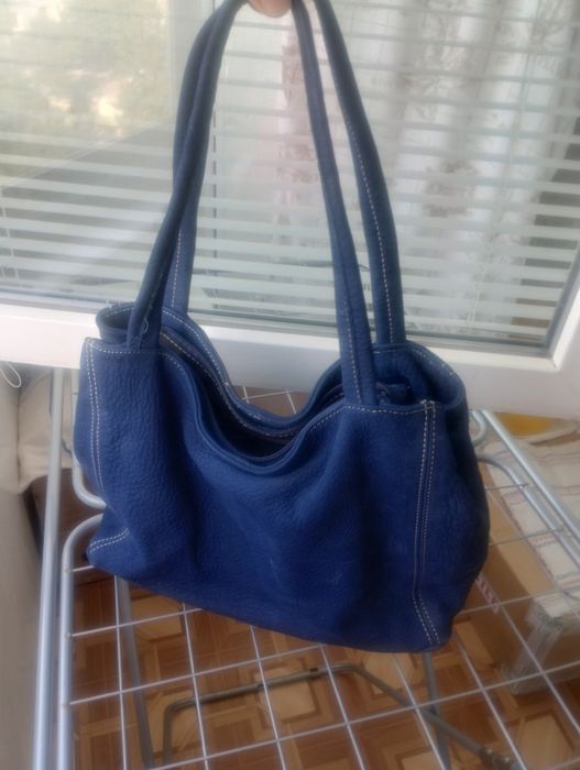 Сумка женская синяя Италия
