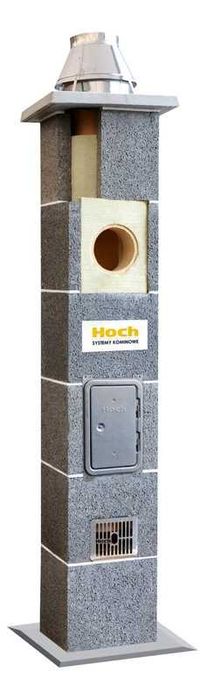 System kominowy Hoch fi 180 4m komin ceramiczny systemowy fi 200 6m 8m