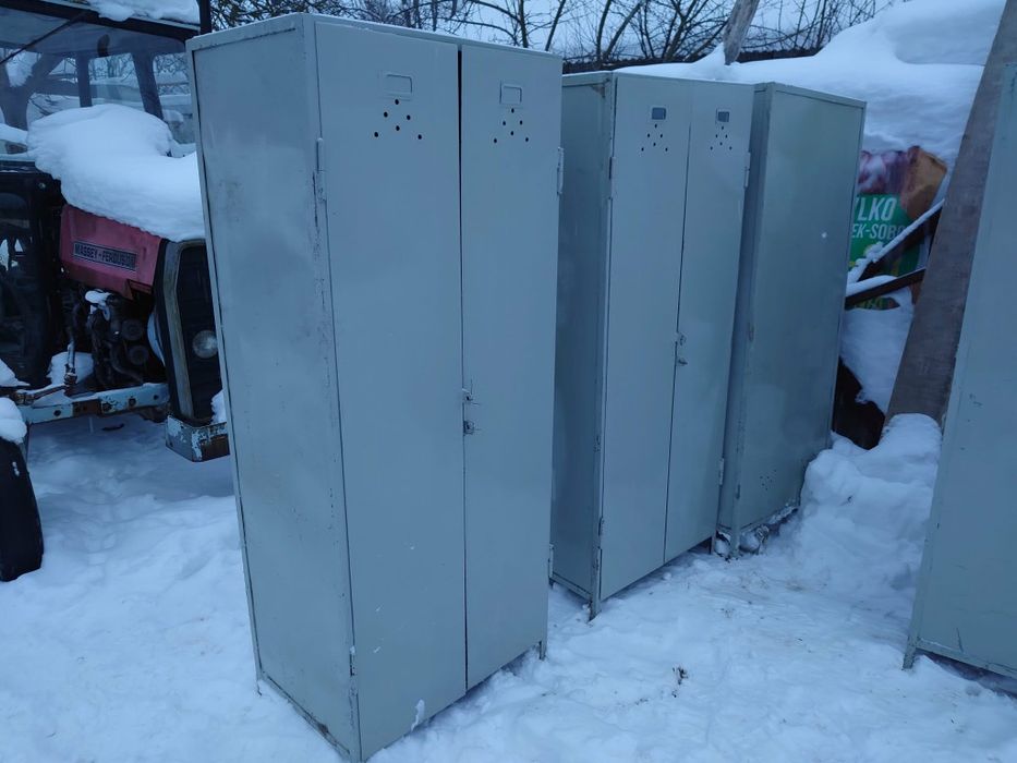 Szafki metalowe warsztatowe do garażu-BHP