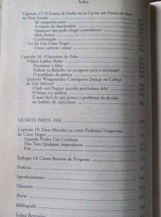 O Cisne Negro; O Impacto do Altamente Improvável - Nassim Nicholas Taleb
